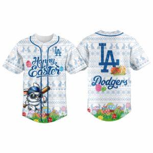 Dodgers Happy Easter 2025 Baseball Jersey Dodgers Happy Easter 2025 Baseball Jersey