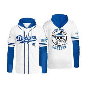 Dodgers One Piece 2025 Hoodie Jersey
