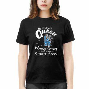 Dodgers Queen Classy Sassy And A Bit Smart Assy Shirt 1 Dodgers Queen Classy Sassy And A Bit Smart Assy Shirt