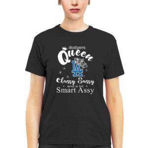 Dodgers Queen Classy Sassy And A Bit Smart Assy Shirt 2 Dodgers Queen Classy Sassy And A Bit Smart Assy Shirt