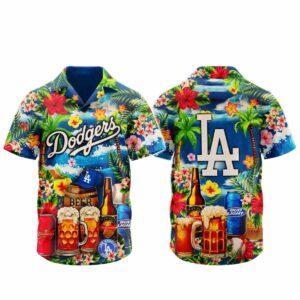 Dodgers Summer Sun’s Out Beer’s Out Hawaiian Shirt Dodgers Summer Sun’s Out Beer’s Out Hawaiian Shirt