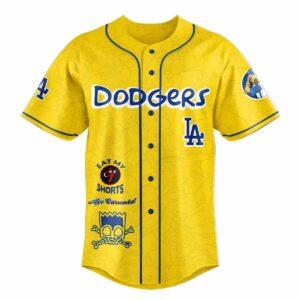 Dodgers The Simpsons 2025 Baseball Jersey Dodgers The Simpsons 2025 Baseball Jersey