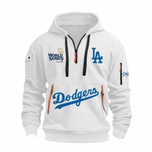 Dodgers World Series 2024 Quarter Zip Hoodie Dodgers World Series 2024 Quarter Zip Hoodie