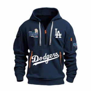 Dodgers World Series 2024 Quarter Zip Hoodie