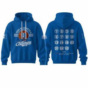 Duke ACC Men Basketball Champions 2025 Hoodie Duke ACC Men Basketball Champions 2025 Hoodie
