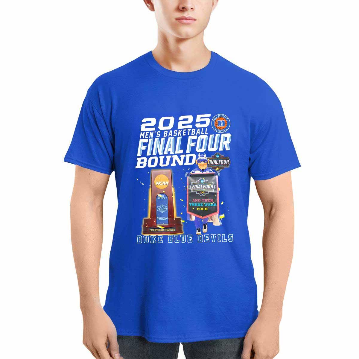 Duke Devil 2025 Men’s Basketball Final Four Bound Shirt Duke Devil 2025 Men’s Basketball Final Four Bound Shirt