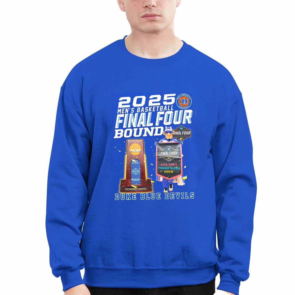 Duke Devil 2025 Men’s Basketball Final Four Bound Shirt Duke Devil 2025 Men’s Basketball Final Four Bound Shirt