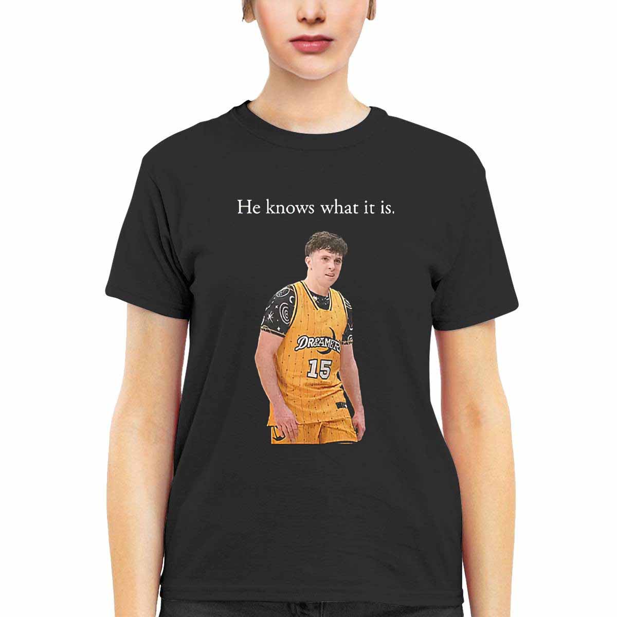 Eli Ellis He Knows What It Is Shirt Eli Ellis He Knows What It Is Shirt