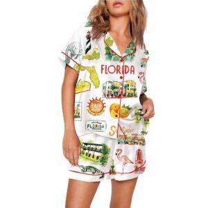 Florida State Travel Pajama Set Florida State Travel Pajama Set