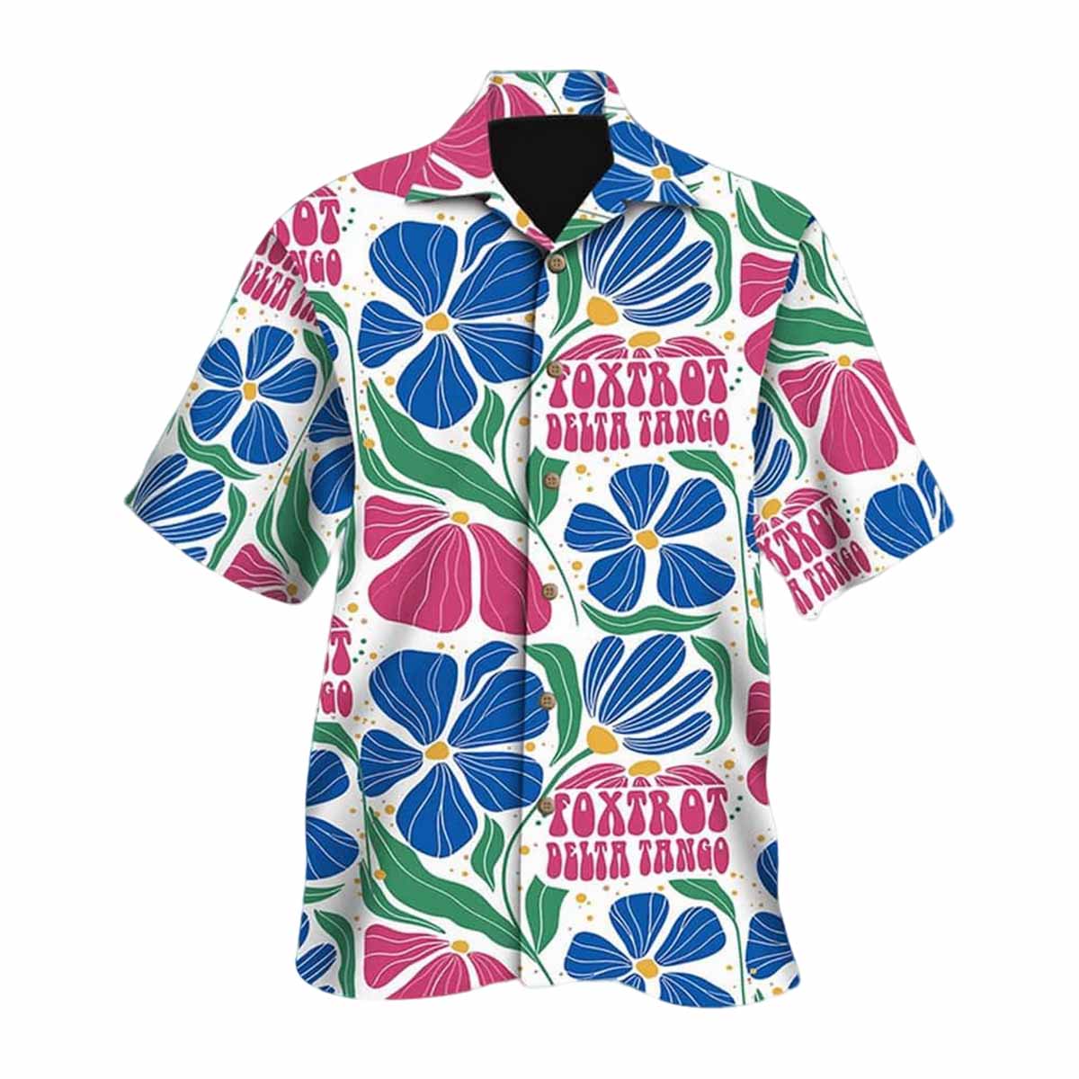 Foxtrot Delta Tango Trump Hawaiian Shirt Foxtrot Delta Tango Trump Hawaiian Shirt