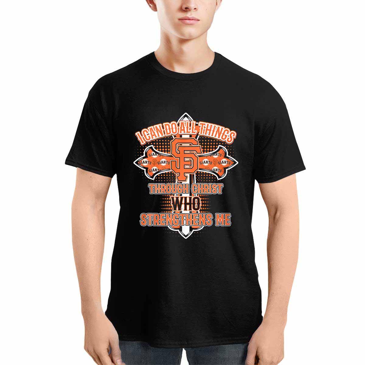 Giants I Can Do All Things Through Christ Who Strengthens Me Shirt Giants I Can Do All Things Through Christ Who Strengthens Me Shirt