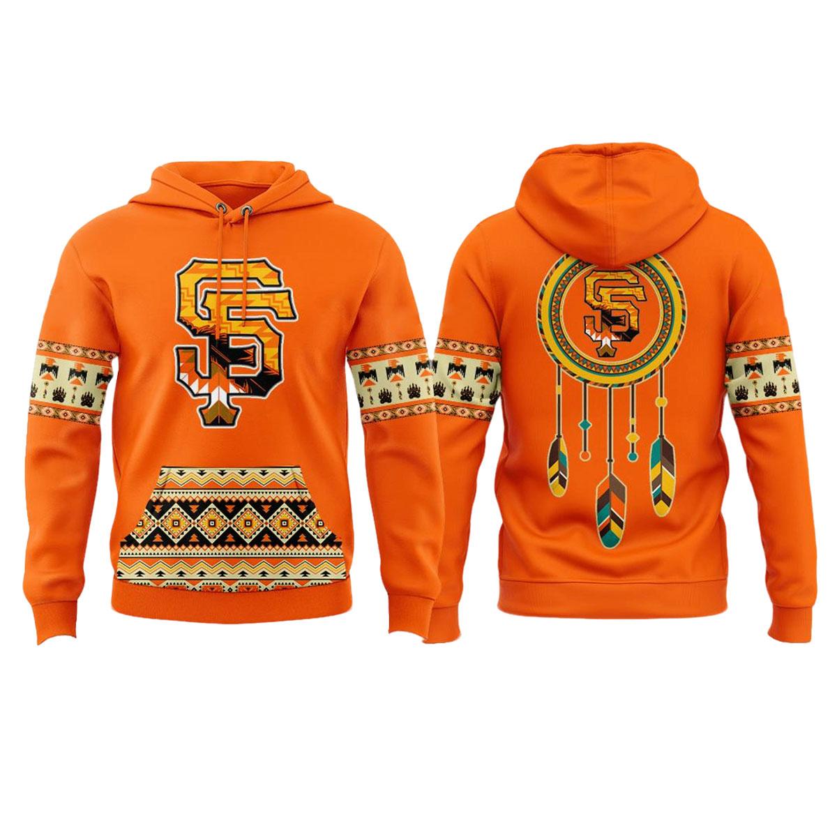 Giants Native American Heritage Night Hoodie Giants Native American Heritage Night Hoodie