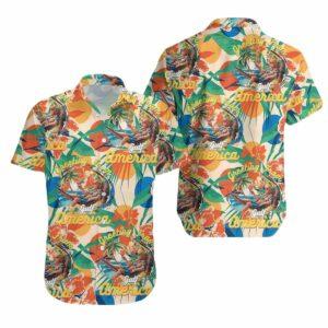 Greeting From The Gulf Of America Hawaiian Shirt