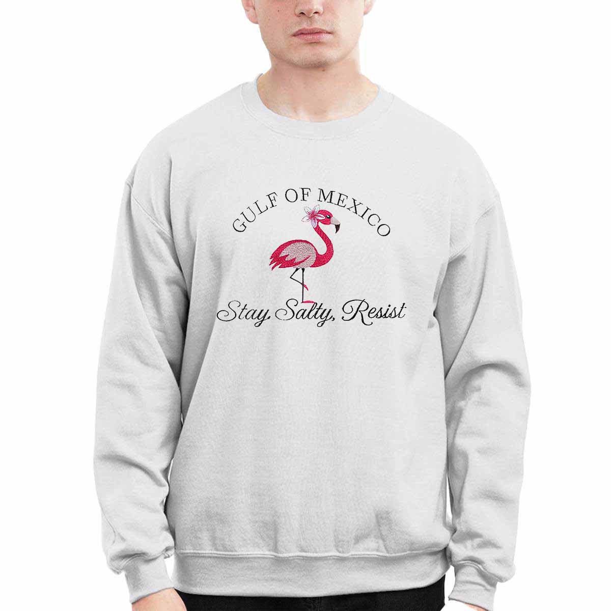 Gulf Of Mexico Stay Salty Resist Flamingo Shirt Gulf Of Mexico Stay Salty Resist Flamingo Shirt