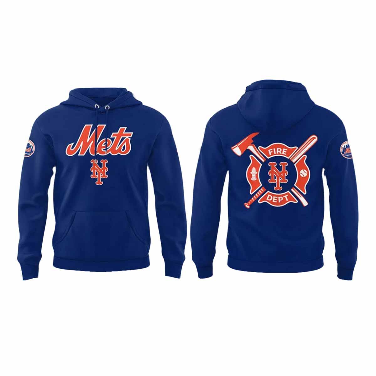 Mets Firefighter Appreciation Night 2025 Hoodie Mets Firefighter Appreciation Night 2025 Hoodie