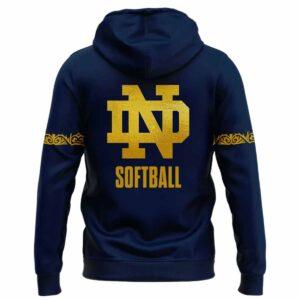 Notre Dame Softball Hoodie 1 Notre Dame Softball Hoodie