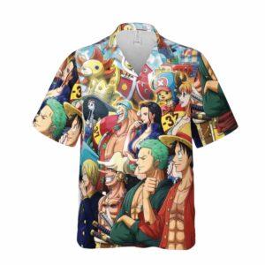 One Piece Character Hawaiian Shirt One Piece Character Hawaiian Shirt