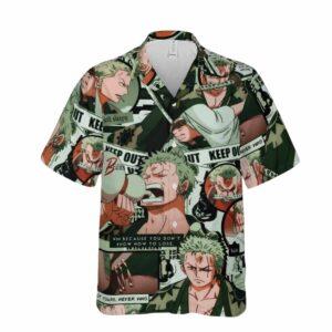 One Piece Zoro Hawaiian Shirt One Piece Zoro Hawaiian Shirt