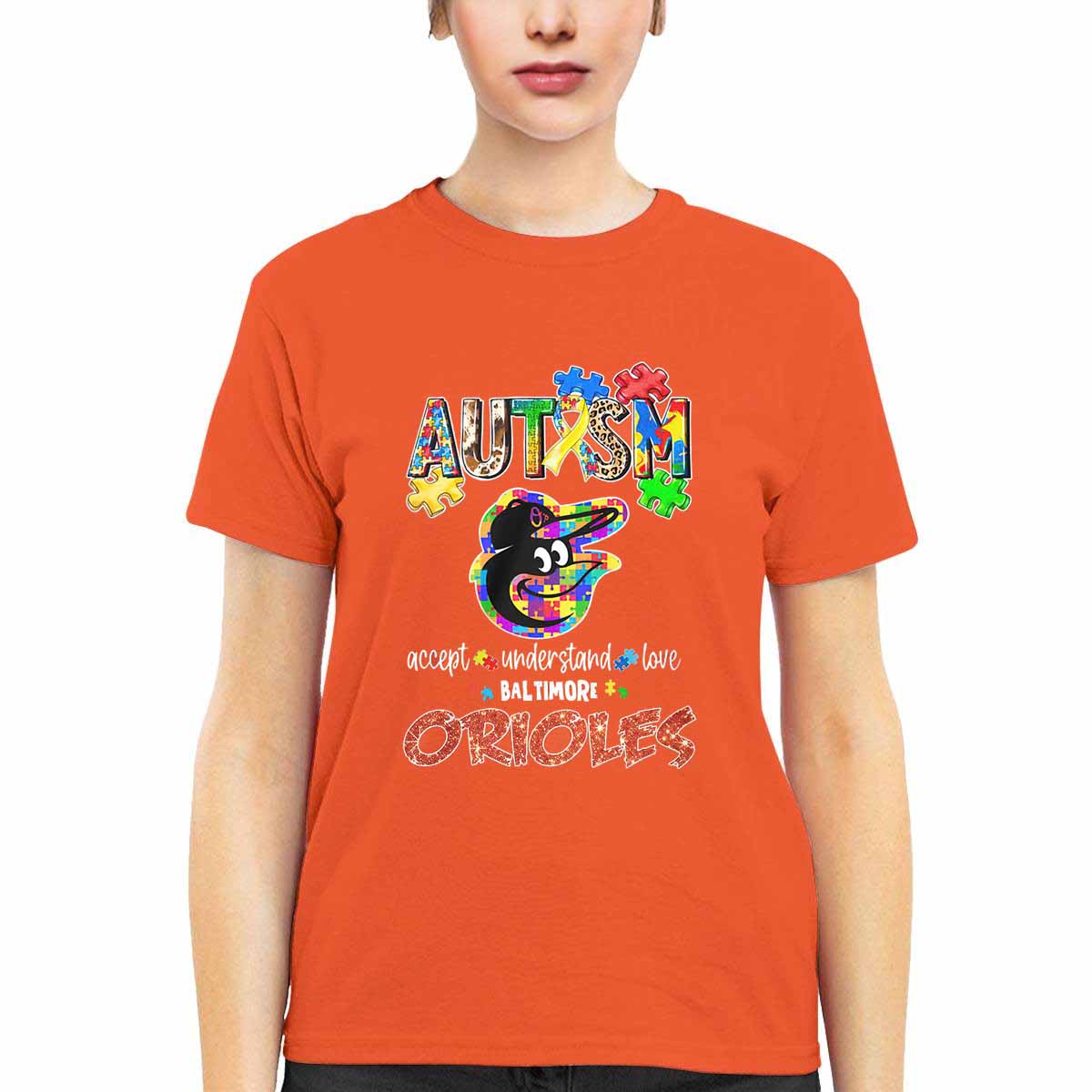 Orioles Autism Accept Understand Love Shirt Orioles Autism Accept Understand Love Shirt