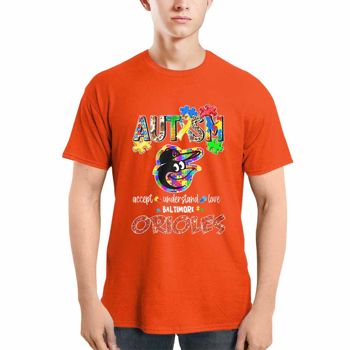 Orioles Autism Accept Understand Love Shirt Orioles Autism Accept Understand Love Shirt