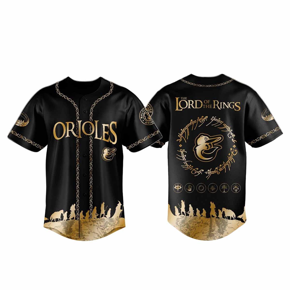 Orioles The Lord Of The Rings Jersey 2025 Orioles The Lord Of The Rings Jersey 2025