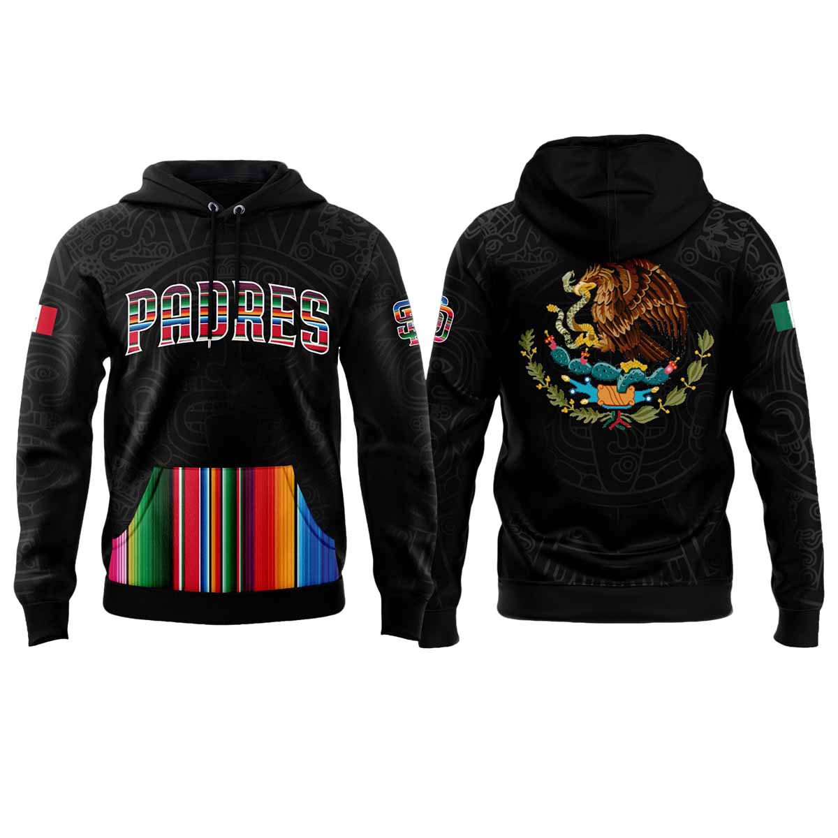 Padres Mexican Heritage Night 2025 Hoodie Padres Mexican Heritage Night 2025 Hoodie