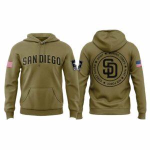 Padres Military Appreciation Night 2025 Hoodie