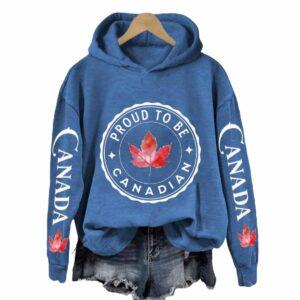 Proud To Be Canadian Hoodie 2 Proud To Be Canadian Hoodie