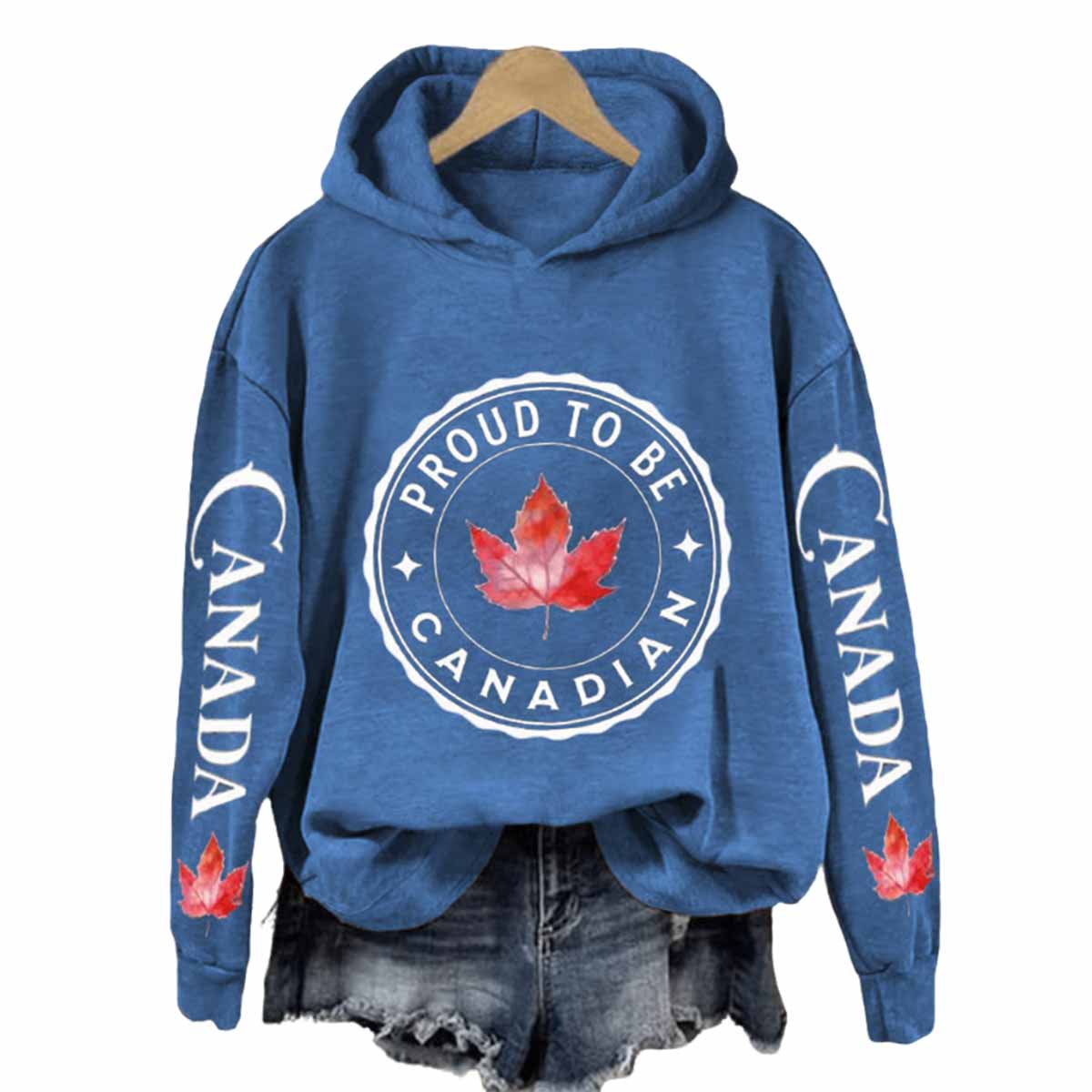 Proud To Be Canadian Hoodie Proud To Be Canadian Hoodie