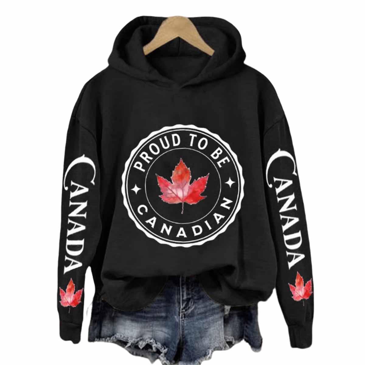 Proud To Be Canadian Hoodie Proud To Be Canadian Hoodie