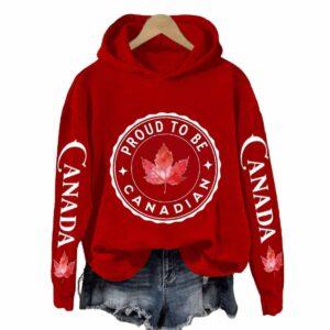 Proud To Be Canadian Hoodie 1 Proud To Be Canadian Hoodie