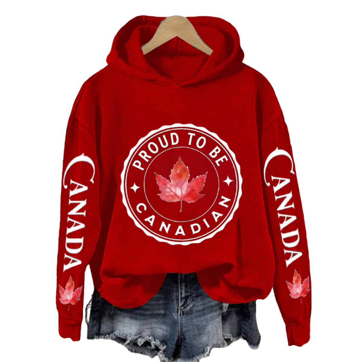 Proud To Be Canadian Hoodie Proud To Be Canadian Hoodie