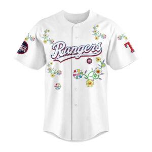 Rangers Takashi Murakami World Tour Tokyo Series 2025 Jersey