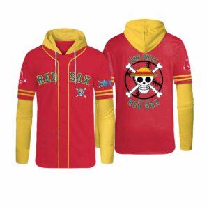 Red Sox One Piece 2025 Hoodie Jersey
