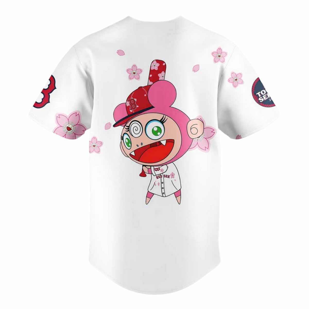 Red Sox Takashi Murakami Tokyo Series Baseball Jersey Red Sox Takashi Murakami Tokyo Series Baseball Jersey
