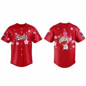 Reds Takashi Murakami Tokyo Series 2025 Jersey