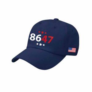 Retro 8647 Flag Baseball Cap 2 Retro 8647 Flag Baseball Cap
