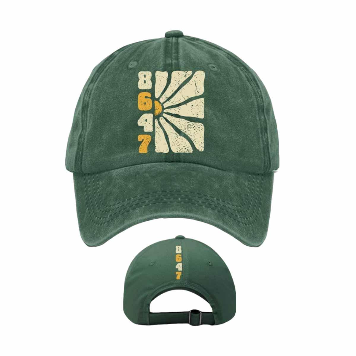 Retro 8647 Flower Print Cap Retro 8647 Flower Print Cap