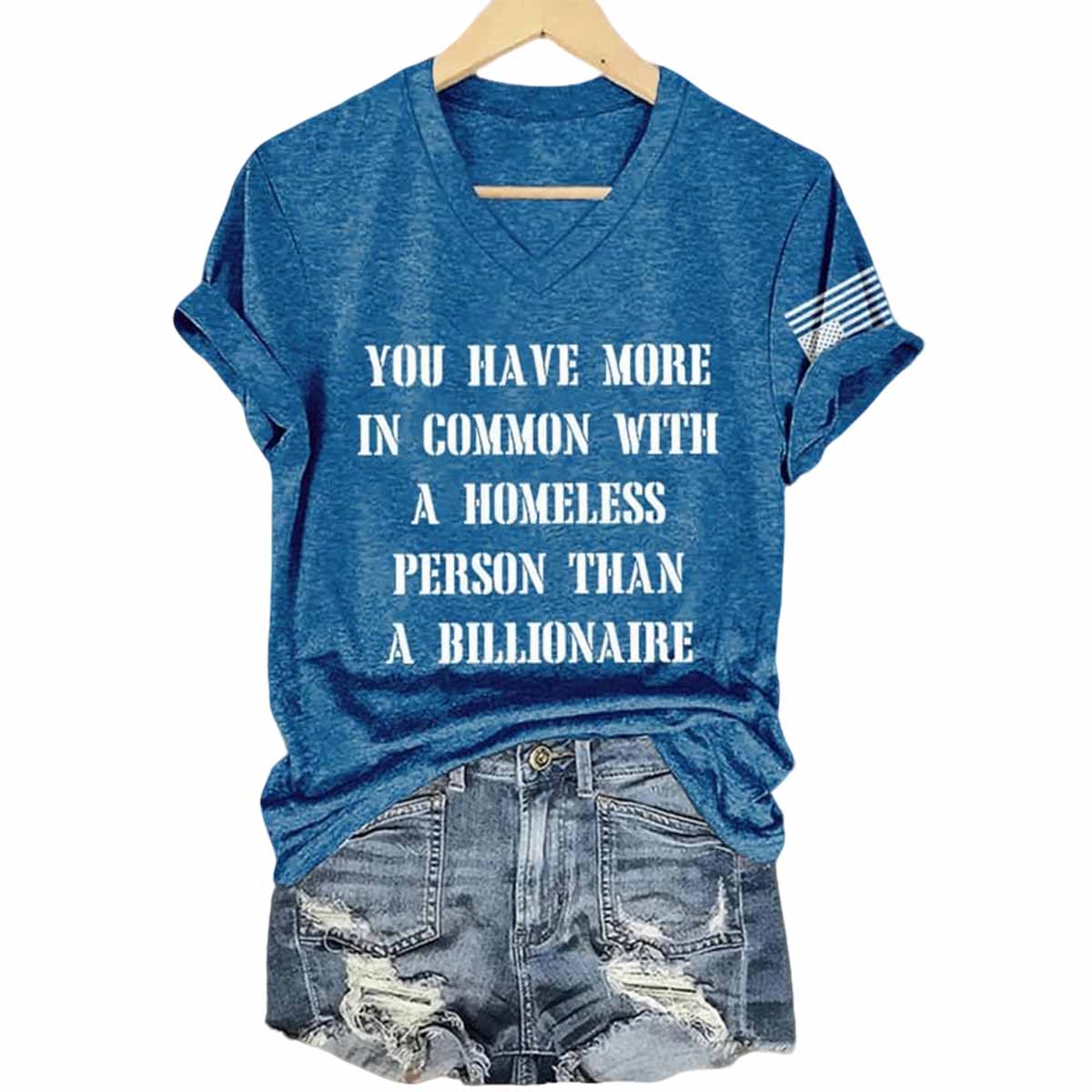 Retro You Have More In Common A Homeless Person Than A Billionaire Shirt Retro You Have More In Common A Homeless Person Than A Billionaire Shirt