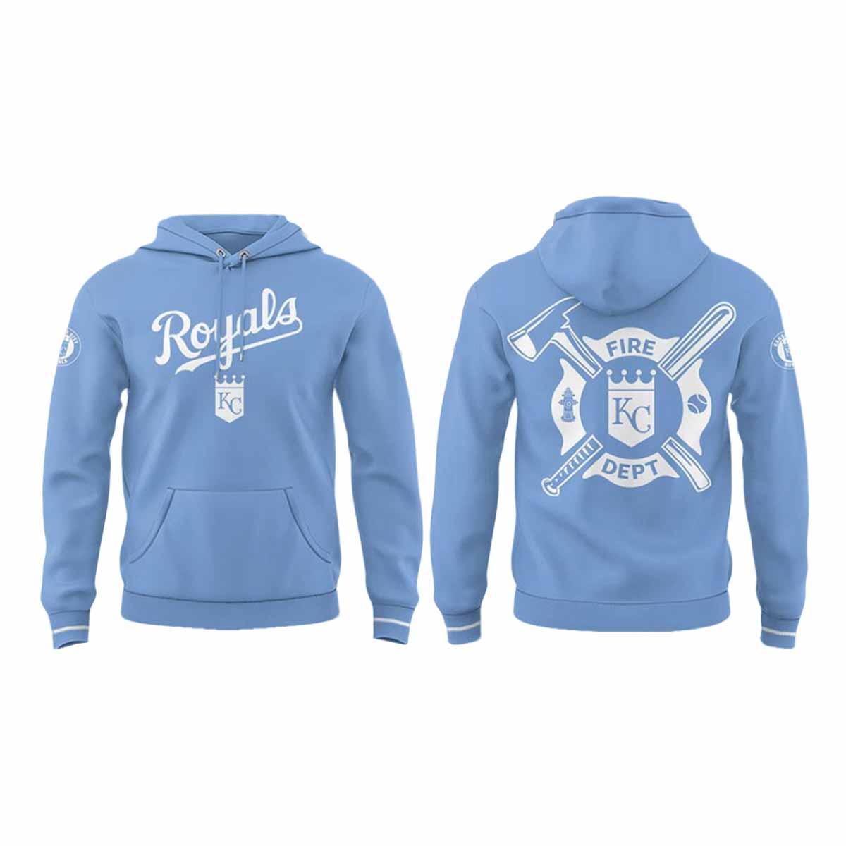 Royals Firefighter Appreciation Night 2025 Hoodie Royals Firefighter Appreciation Night 2025 Hoodie