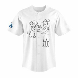 Shohei Ohtani And Decopin Drawn By Kenta Maeda Baseball Jersey