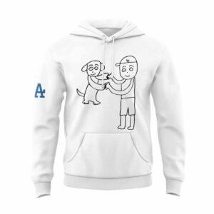Shohei Ohtani And Decopin Drawn By Kenta Maeda Hoodie Shohei Ohtani And Decopin Drawn By Kenta Maeda Hoodie