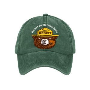 Smokey Bear Protect Our National Parks Hat 1 Smokey Bear Protect Our National Parks Hat1