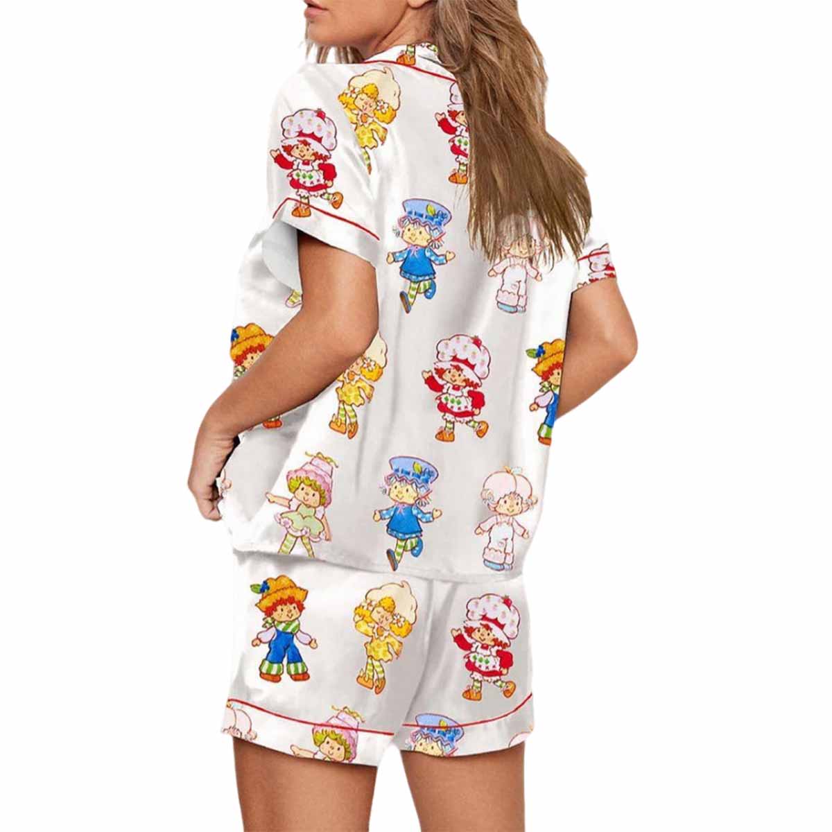 Strawberry Shortcake And Friends Pajama Set Strawberry Shortcake And Friends Pajama Set
