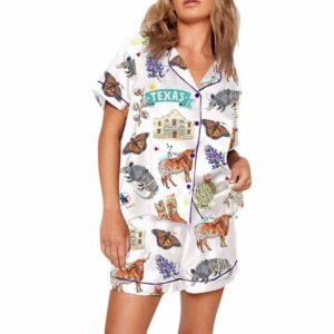 Texas Travel Pajama Set