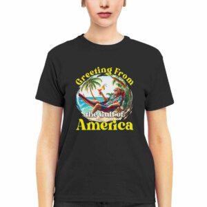 Trump Greeting From The Gulf Of America Shirt