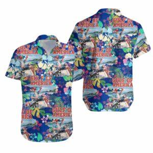 Trump Gulf of America Summer Beach Hawaiian Shirt