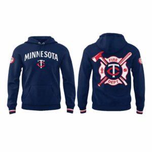 Twins Firefighter Appreciation Night 2025 Hoodie Twins Firefighter Appreciation Night 2025 Hoodie