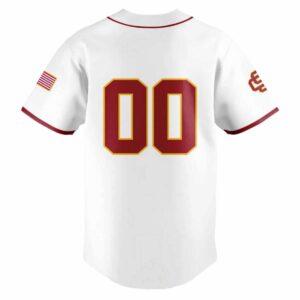 USC Trojans Baseball Classic Script Special Baseball Jersey