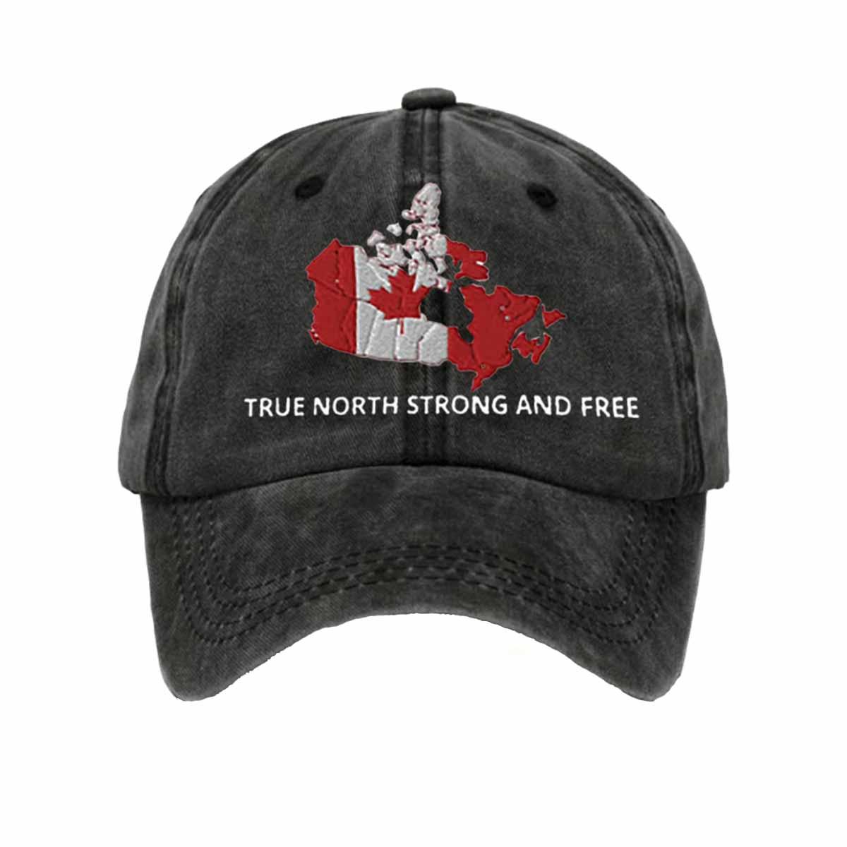 Unisex Canada True North Strong And Free Est 1867 Print Baseball Cap Unisex Canada True North Strong And Free Est 1867 Print Baseball Cap